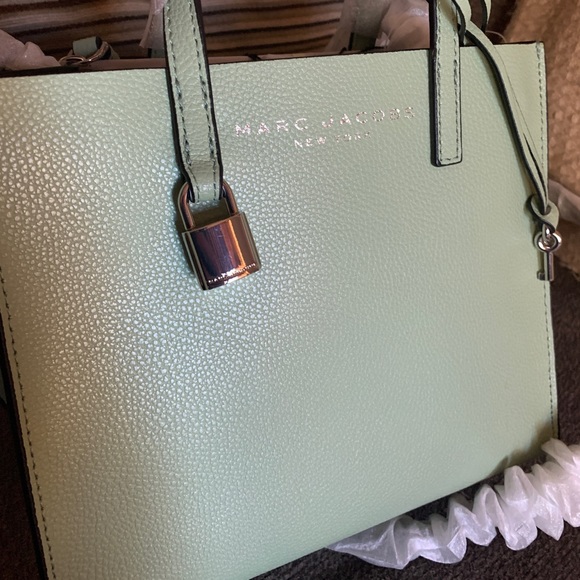 Authentic MARC JACOBS Leather 2 compartments zip Satchel/Crosby - Picture 12 of 14